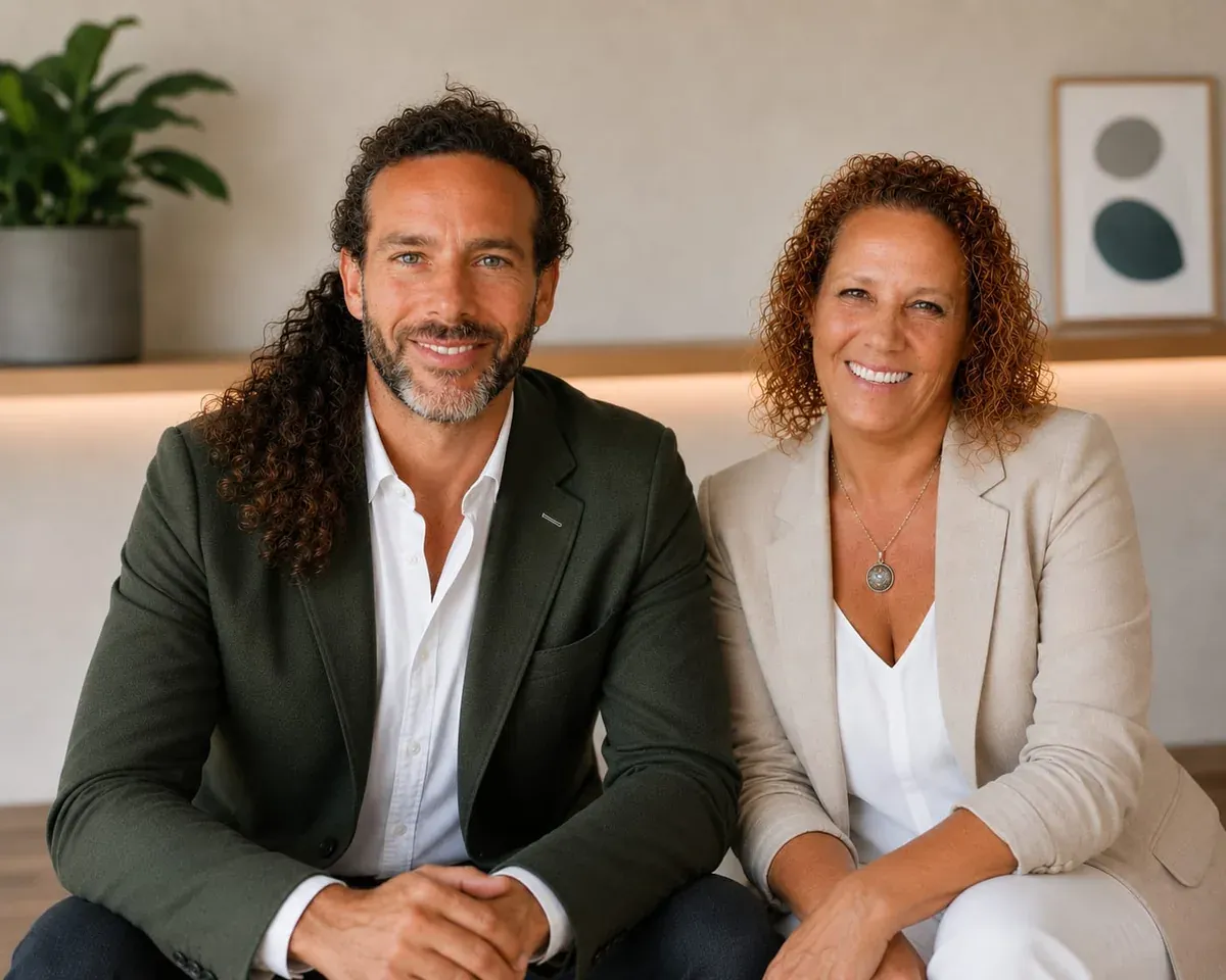 Alberto Sánchez y Maite Santana, cofundadores de Respira Bien & Vive Mejor en Gran Canaria